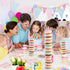 weddingwish Acrylic Donut Stands Clear Donut Bagels Display Stand Holder?Bagels Holder Doughnut Display Stand Tower for Wedding Birthday Treat Parties, Class Reunion, Children's Birthday Party,6 PCS