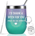 Gifts for Best Friend - Funny Birthday Gifts for Women, Bestie, Sister Gifts from Sister, Friendship Gifts - Vacuum Insulated Tumbler with Keychain Glitter 12oz