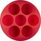 Instant Pot - 5252242 Instant Pot Official Silicone Egg Bites Pan with Lid, Compatible with 6-quart and 8-quart cookers, Red