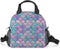 Insulated Lunch Bags for Women Men, Durable Reusable Lunch Box Container for Teens Boys Girls, Cooler Lunch Tote Bags with Adjustable Removable Shoulder Strap for Work Office Picnic Travel (Mermaid)