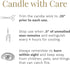 CLCo. by Candle-Lite Company Scented Mahogany Teak Single-Wick Jar Candle, 14 oz, Off White