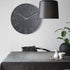 14 inch Modern Wall Clock Minimalist Block Silent and Non-Ticking Imitation Wood 3D Round Stereo Digital Indoor Clock, Family Living Room, Kitchen, Bedroom, Office, Hotel
