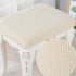 Debruyne 4 Pieces Elastic Rectangle Bar Stool Covers Stretch Vanity Stool Cover Jacquard Chair Seat Slipcovers Counter Stool Cover Saddle Seat Covers Washable for Wooden Metal Bench (Khaki)