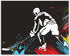 Hockey Vector Wall Art Decor Prints - Set of 4 (8x10) Inch Unframed Poster Photos - Kids Bedroom - Gift
