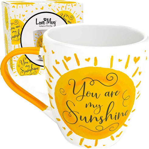 Love Mug: I Love You Mug, You Are My Sunshine Mug, Valentines Coffee Mug Cup, Best Valentines Day Gifts for Her, Valentines Day Mugs, I Love You Romantic Gifts for Her,Valentines Day Gifts for Couples