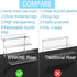 WINKINE Acrylic Display Stand, Clear Riser for Amiibo Funko POP Figures, 4 Tier Acrylic Tiered Display Stand for Decoration and Organize, Acrylic Step Riser for Display