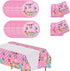 Birthday Party Supplies and Decorations Serves 20 Guests Includes table cover, plate, napkin for baby shower birthday party for Boys Girls