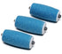 Own Harmony Refill Rollers Best Fit for Electric Callus Remover CR900 - Foot Care for Healthy Feet - Pedicure File Tools - Replacement 3 Pack (Regular Coarse, Blue)