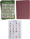 Juvale Christmas Bingo Game for Adults and Kids, Holiday Party Supplies, 2 to 36 Multi-Player (47 Pieces)