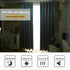 2 Panels Solid Room Darkening Drapes Pure White Themal Insulated Grommet/Eyelet Top Nursery & Infant Care Curtains Each Panel 42" W x 63" L