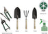 Pure Garden 75-08002 8 Piece Garden Tool and Tote Set Repel-pesticides, 7x4.5, b