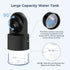 Cool Mist Air Diffuser, toberto 3 Speeds Rechargeable Portable Personal Mist USB Quiet Mini Fan Black