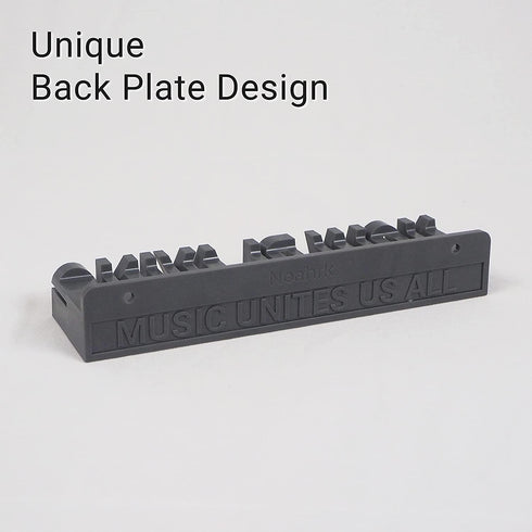 Noahrk Now Playing Vinyl Record Wall Holder - Now Playing Vinyl Record Stand - Vinyl Record Wall Mount Display Vinyl Wall Mount Record Shelf Hanging Wall Record Display Storage LP Holder (Dark Grey)