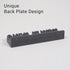 Noahrk Now Playing Vinyl Record Wall Holder - Now Playing Vinyl Record Stand - Vinyl Record Wall Mount Display Vinyl Wall Mount Record Shelf Hanging Wall Record Display Storage LP Holder (Dark Grey)