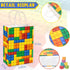 24 Pieces Building Blocks Favor Bags Blocks Theme Party Supplies Building Blocks Party Bag for Building Blocks Birthday Decorations Kids Classroom Reward