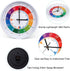 Telling Time Teaching Clock Silent Non Ticking Wall Clock-Learning Clock for School Classroom Playroom Bedroom (12 inch)