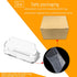 DMFLY 16 Pack Business Card Holder for Desk, Acrylic Business Card Holder Clear Plastic Business Card Stand Desktop Business Card Holders for Exhibition, Home & Office, Fits 30-50 Business Cards