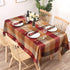Macosy Rectangle Tablecloth, Red Tablecloth for Rectangle Tables 60 x 84 Waterproof Spill Proof Dust-Proof Wrinkle Resistant Tablecloth for Outdoor and Kitchen Dining Room(60"x84",6-8 Seats,Red)