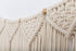 TIMEYARD Macrame Wall Hanging Curtain Valance, Macrame Tapestry Garland Banner, Boho Shabby Chic Bohemian Woven Wall Decor Living Room Dorm Bedroom Nursery Party Backdrop, 15" W x35" L, 7 Flags