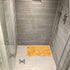 Gonioa Natural Bamboo Bath Mat, Wooden Door Mat Kitchen Floor Bath Rug, Bathroom Shower and Tub Mats, Wooden Bath Mat for Shower, Bath, Spa Or Sauna