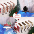 Party Decor&crafts Bronze Christmas Stocking Hangers for Mantle Set of 4 Anti-Slip Stocking Hooks for Fireplace- Stocking Holders for Fireplace New Year Christmas Party Decor (S-Bronze, 4)