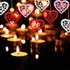 60 Pieces Valentine's Day Heart Shaped Decoration Felt Heart Hanging Ornament Red and Pink Heart Shaped Cutout Heart Tree Embellishment with Rope for Valentine Wedding Party Anniversary Home Decor