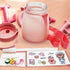 AGUDOU Cute Water Bottles with Straw, Sports water bottle with times to drink, Portable Large-Capacity Straw Cup/Pot Belly Cup Student Children Water cups with Random Stickers