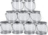 Hedume 9 Pack Mini Clear Plastic Paint Cans, 3-Inch Tall Crafts and Party Favor Cans, Paint Can Containers with Metal Lids Great for Party Decor and DIY