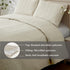 SEMECH Queen Beige Quilt, Queen Sized Bedspread, Beige Bedspread Quilt 3pcs Including 1 Quilt and 2 Shams 100''x106'' (Full / Queen, Sand Beige)