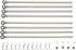 Amazon Basics 1-Inch Curtain Rod with Round Finials - 1-Pack, 36 to 72 Inch, Nickel