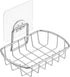 iPEGTOP Shower Caddy Basket with Hooks Soap Dish Holder Shelf for Shampoo Conditioner Bathroom Kitchen Storage Organizer SUS304 Stainless Steel Adhesive No Drilling - 3 Pack