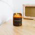 Calyan Wax Soy Wax Candle, Apples & Maple Bourbon Scented Candle for The Home | Premium Candle with Essential Oils | 7.2 oz 57 Hour Burn | Natural Soy Candle in Amber Glass Jar | Aromatherapy, Gift