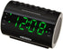 JENSEN JCR-210 AM/FM Digital Dual Alarm Clock Radio with Nature Sounds