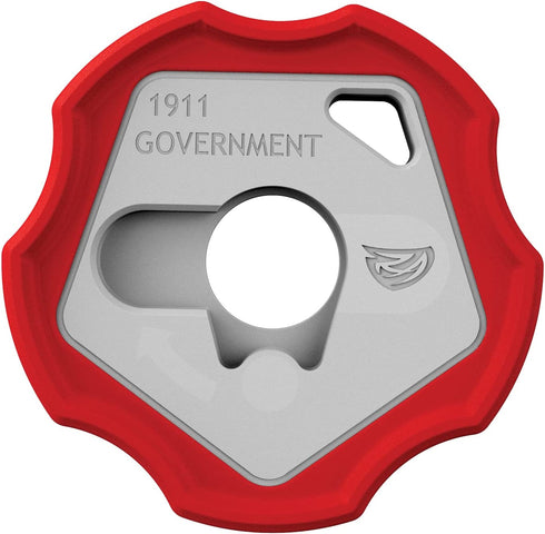Real Avid 1911 Smart Wrench - 1911 Barrel Bushing Wrench, Government & Oficer, Rubberized Non-Slip Outer Ring , Gray