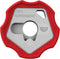 Real Avid 1911 Smart Wrench - 1911 Barrel Bushing Wrench, Government & Oficer, Rubberized Non-Slip Outer Ring , Gray