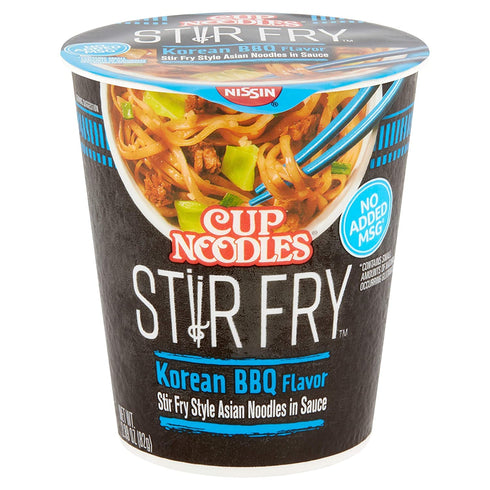 CUP NOODLES STIR FRY KOREAN BBQ