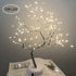 S-Union Tabletop Bonsai Lighted Tree 108 LED Christmas Decorations Table Tree Lamp Lights, Battery/USB Operated, DIY Artificial Tree for Wedding Party Gifts Indoor Outdoor Bedroom Desktop Decor