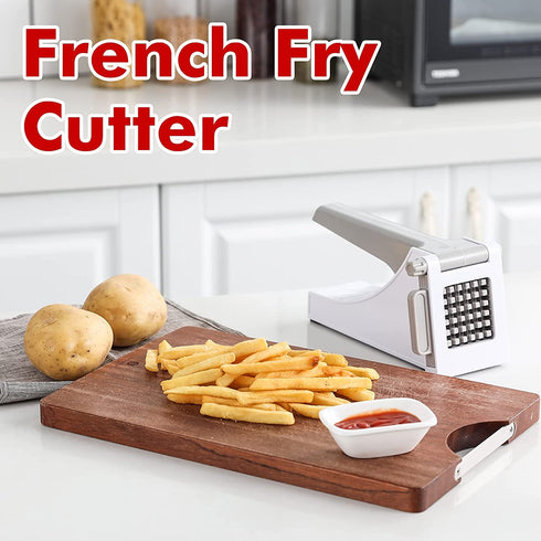 French Fry Cutter, Geedel Professional Potato Slicer Cutter for French Fries Vegetable Chopper for Veggies, Onions, Carrots, Cucumbers and more