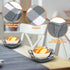 Hot Bowl Holder Microwave Safe Holder Multipurpose Hot Heat Proof Plate Holder to Prevent Hand from Heat and Maintain Food Warm for Heat Soup Food Meal (Grey,5 Pieces)