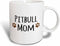 3dRose Pit-Bull Dog Mom Mug, 1 Count (Pack of 1), Brown