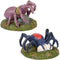 Department 56 Village Collection Accessories Halloween Spider Phobia Figurine Set, 1.375 Inch, Multicolor