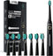 SEAGO Sonic Toothbrush for Adults and Kids, Rechargeable Electric Toothbrushs with 8 Brush Heads,One Charge Last 30 Days, 5 Modes & Smart Timer(M8-Black)