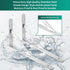 Solid Shelf Brackets 12 Inch,L Brackets Heavy Duty Shelf Brackets,Stainless Steel Angle Bracket Max Load 440lbs,Pack of 2 (Silver)