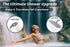 Waterfall Shower Head 12 Inch High Pressure Shower Head XXL Rainfall Shower Head Waterfall Shower Head Rain Shower Head