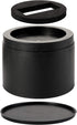 Suwimut 4 Pack Round Bed Risers, Elevator up to 3 Inch Heavy Duty Furniture Risers for Sofa Couch Table Chair, Lifts Up to 10,000 LBs, Durable ABS Plastic and Anti Slip Foam Grip, Non Stackable