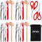18 Pcs Seafood Tools Set including 8 Forks 4 Lobster Crackers Nut Cracker and 4 Lobster Crab Mallets 2 Seafood Scissors