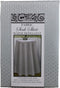 Fabric Sink Skirt Diamond Mosaic Stitch Platinum Silver Grey