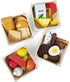 Melissa & Doug Food Groups - 21 Wooden Pieces and 4 Crates