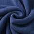 Homiest Decorative Knitted Throw Blanket with Fringe Soft & Cozy Tassel Blanket for Couch Sofa Bed (Navy Blue, 50x60)