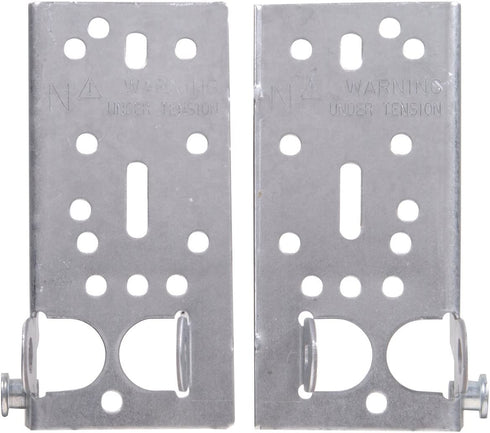 The Hillman Group 852130 6-Inch Bottom Lift and Roller Brackets, Galvainzed